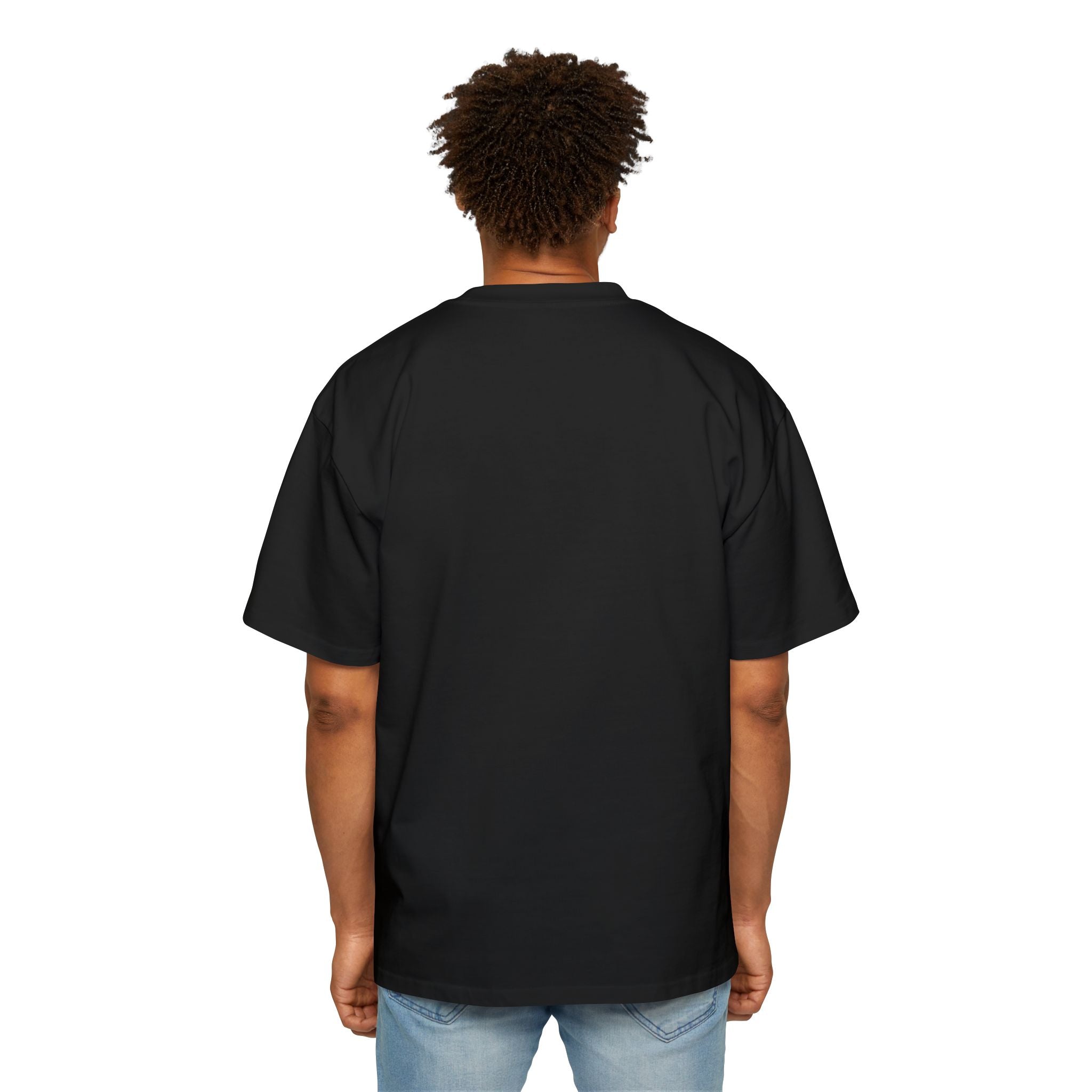 Men's Everyday Black Oversize T-shirt