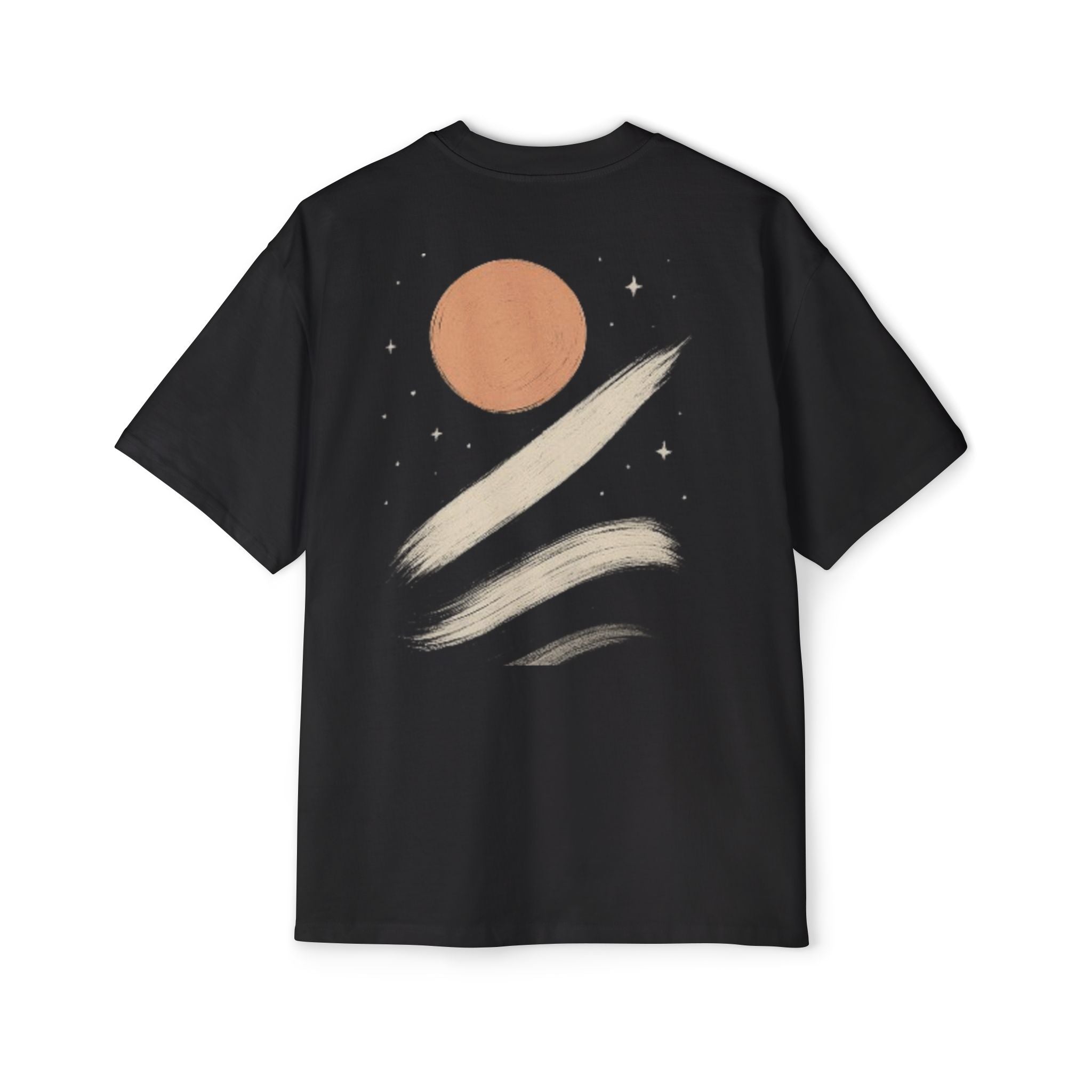Orvanta Celestial Brushstroke Oversized T-shirt