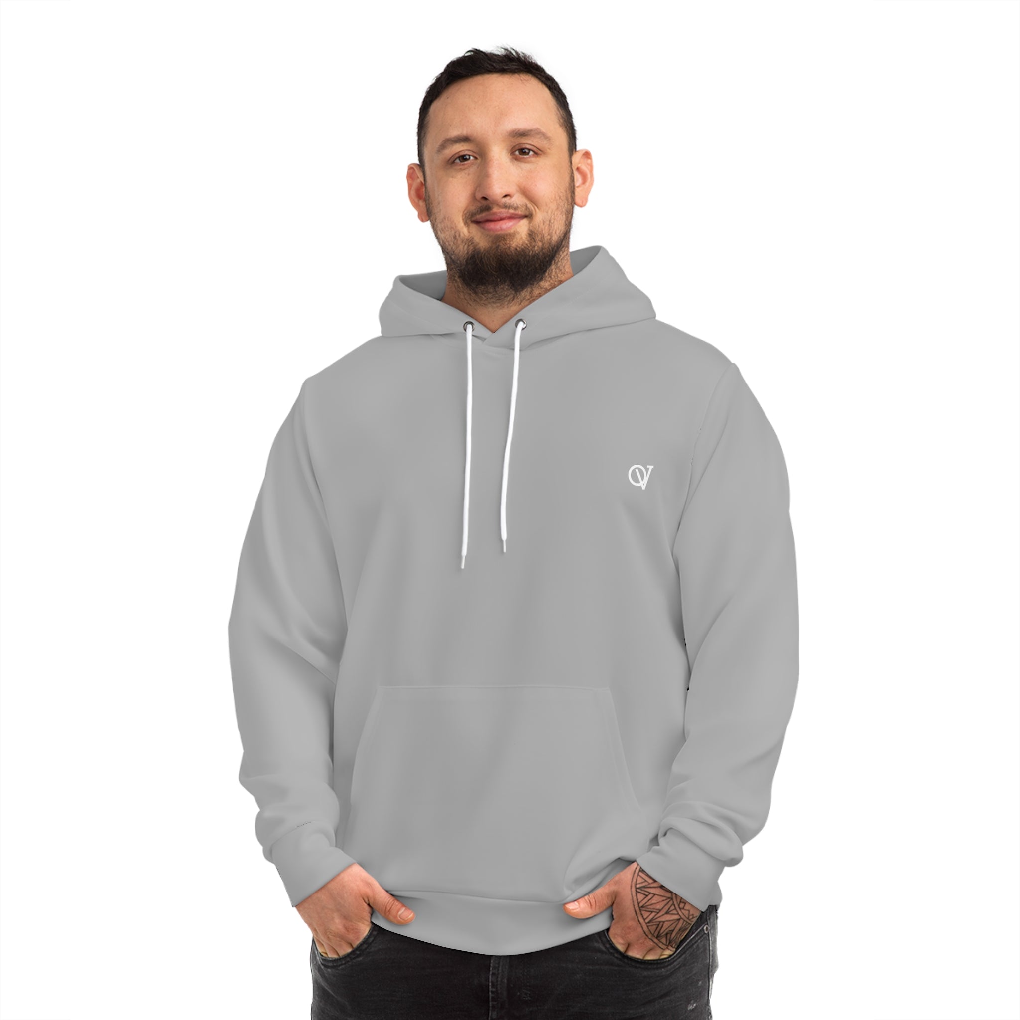 Men's Grey Orvanta designer Hoodie