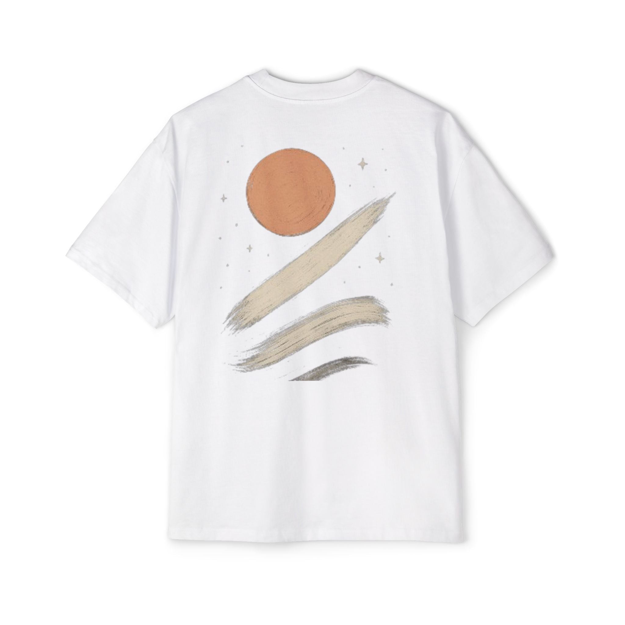 Orvanta Celestial Brushstroke Oversized T-shirt