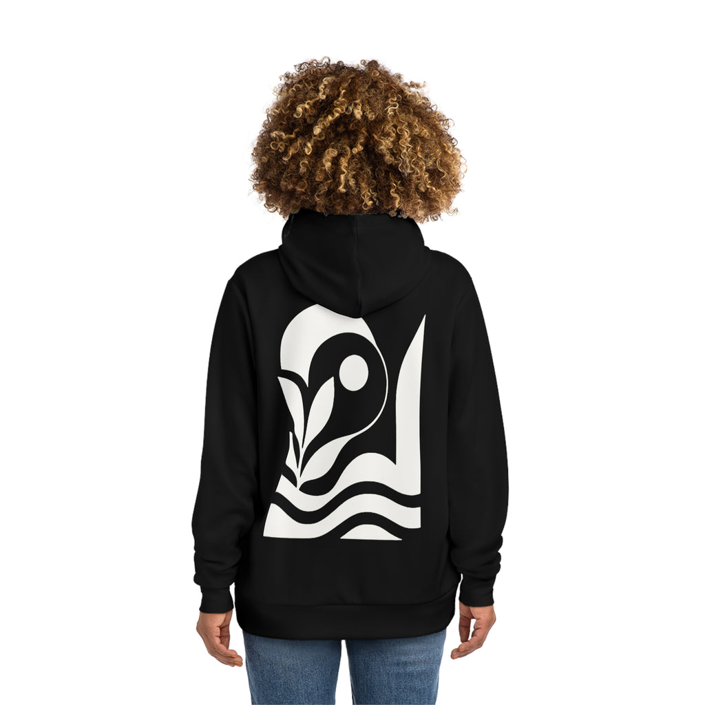 Unisex Black Orvanta designer Hoodie