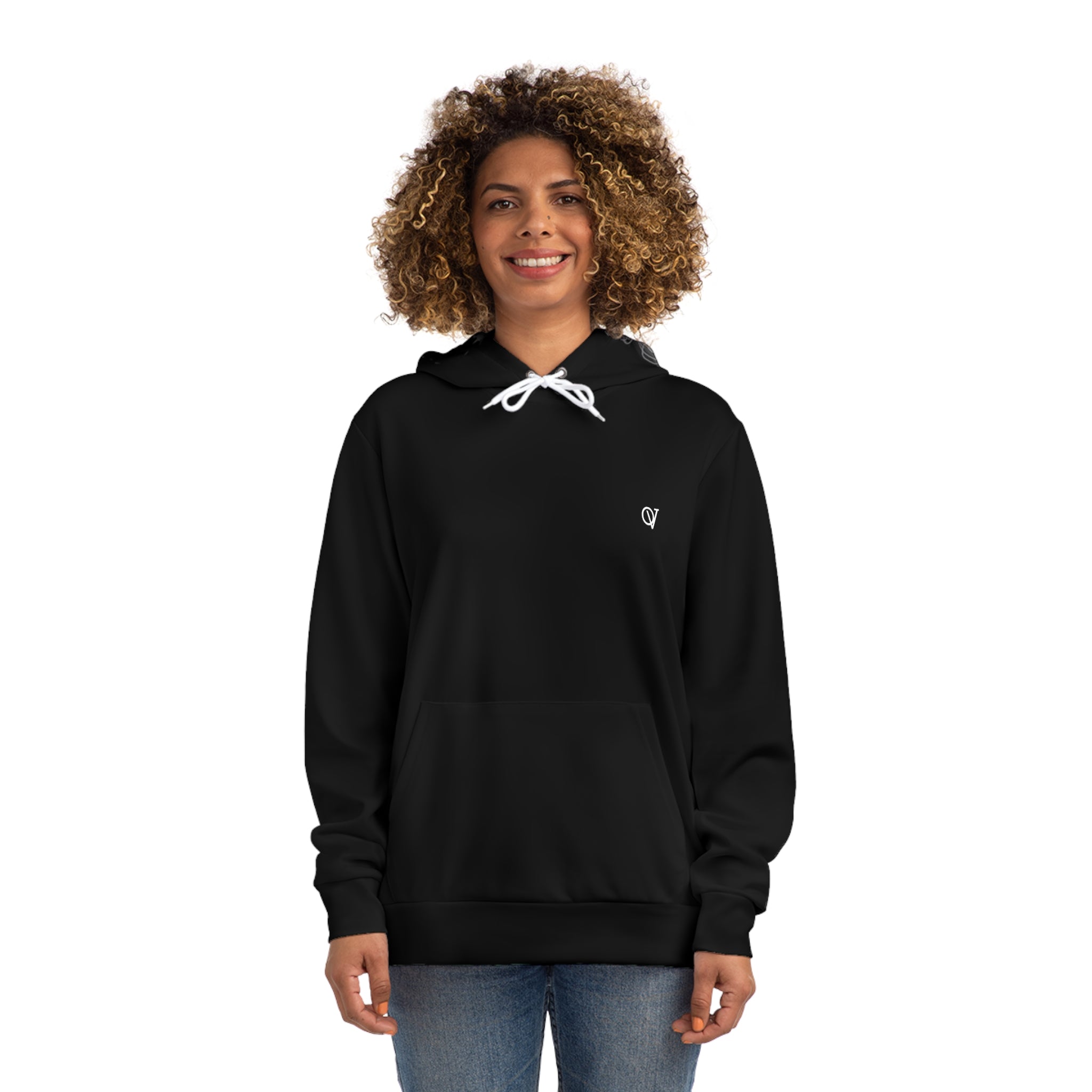 Unisex Black Orvanta designer Hoodie