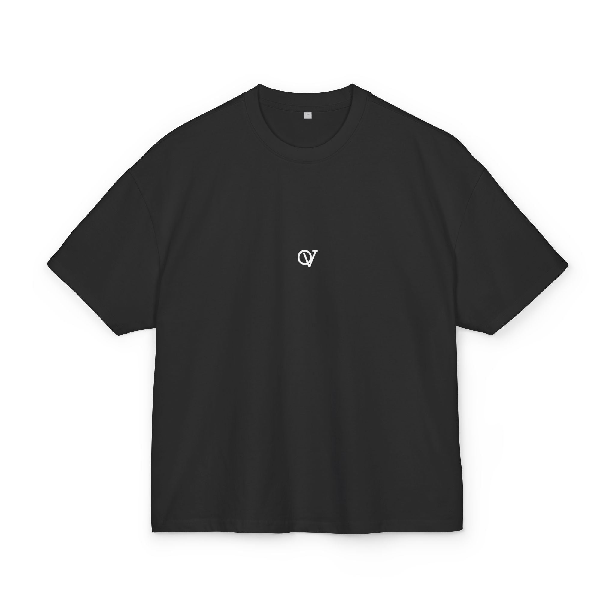 Unisex Orvanta Black Motivational Oversized T-Shirt