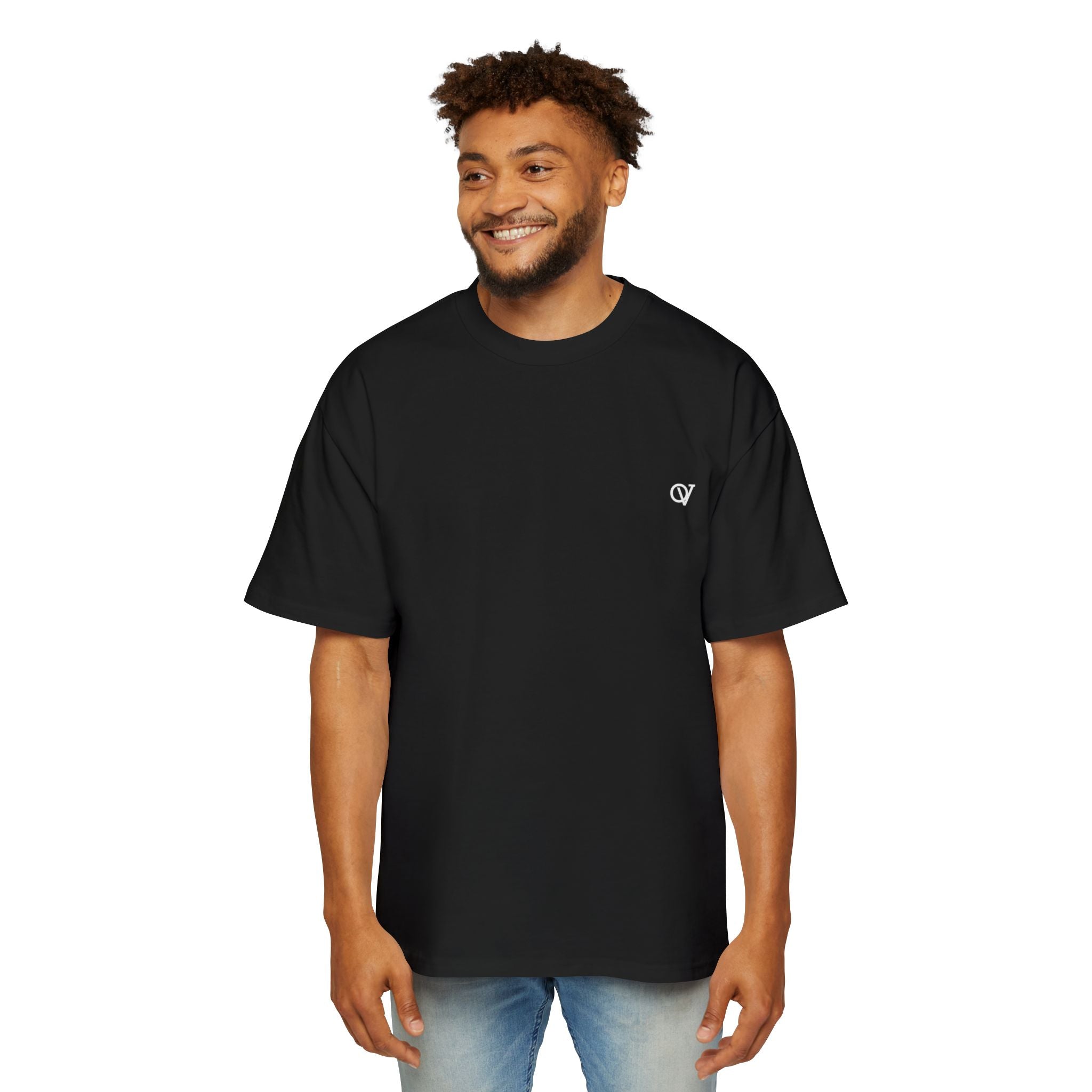 Men's Everyday Black Oversize T-shirt
