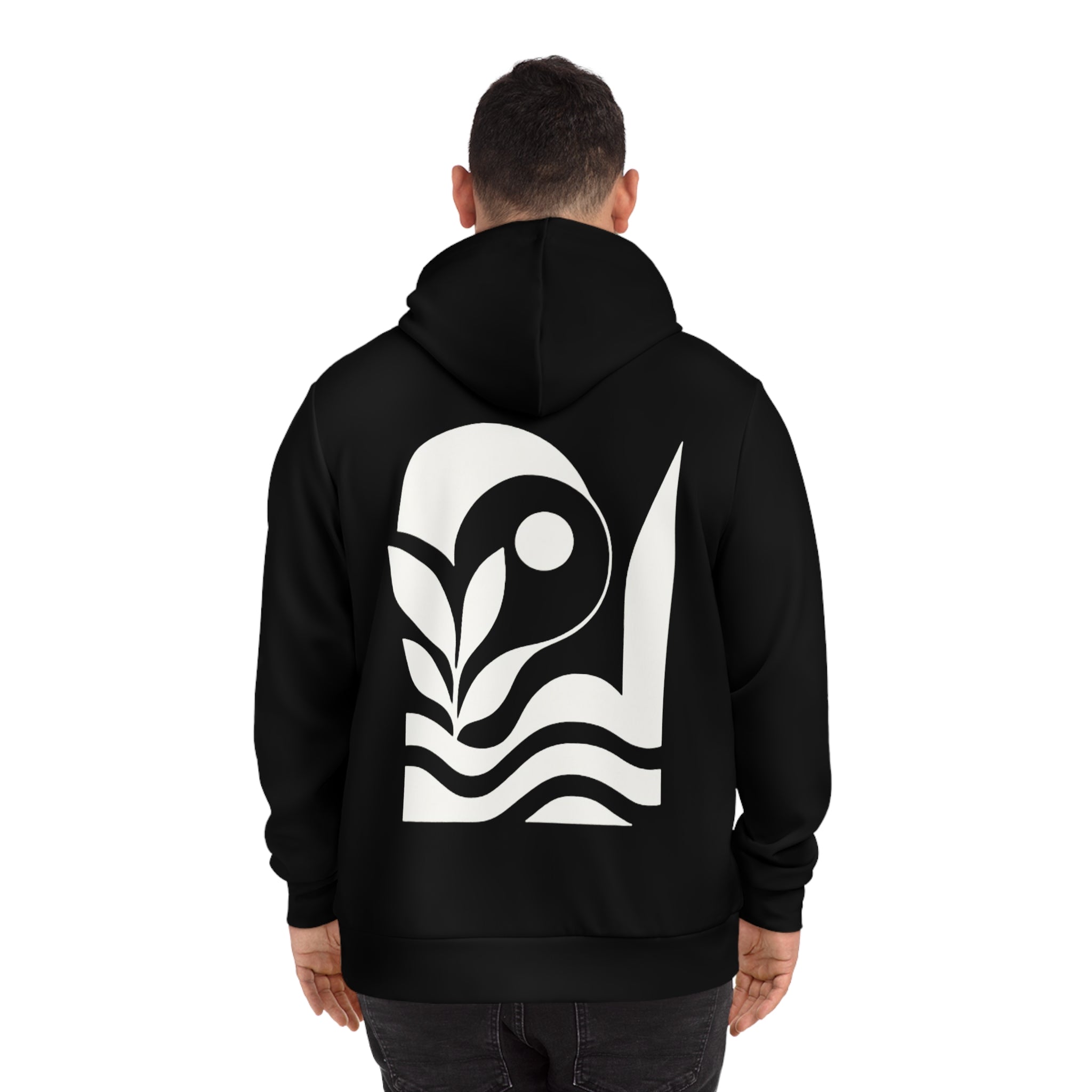 Unisex Black Orvanta designer Hoodie