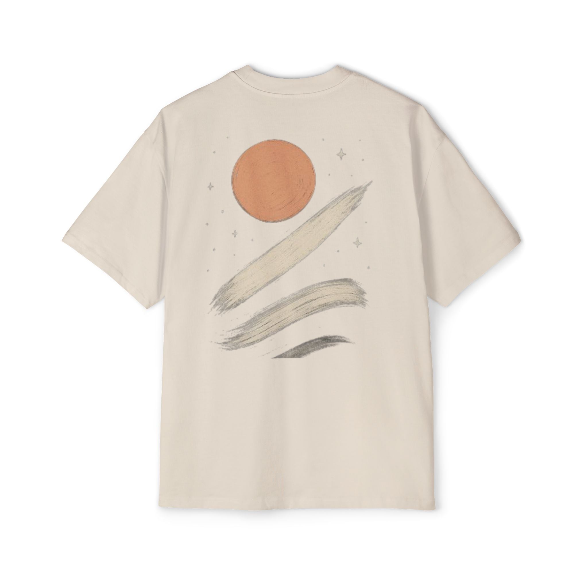 Orvanta Celestial Brushstroke Oversized T-shirt