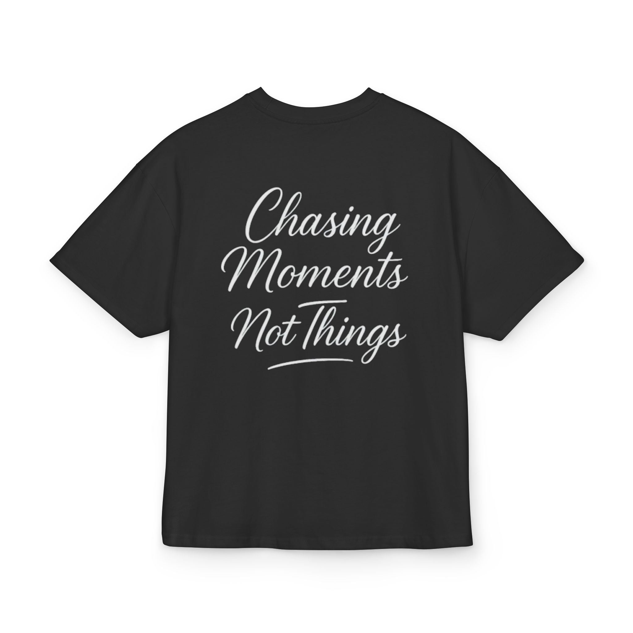 Unisex Orvanta Black Motivational Oversized T-Shirt
